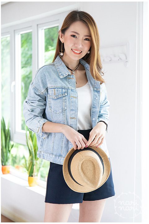 NO067 Basic Denim Jacket – Denim