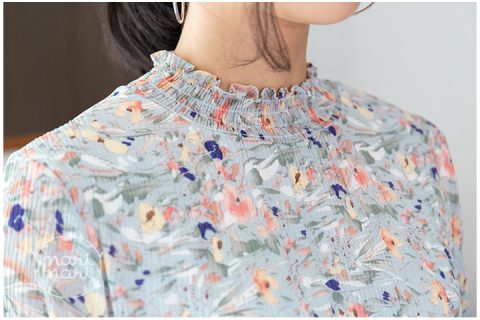 Alternative view of ND247 Totally Pleated Dress – Blue