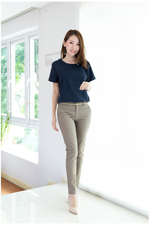 Nindy Twist Blouse