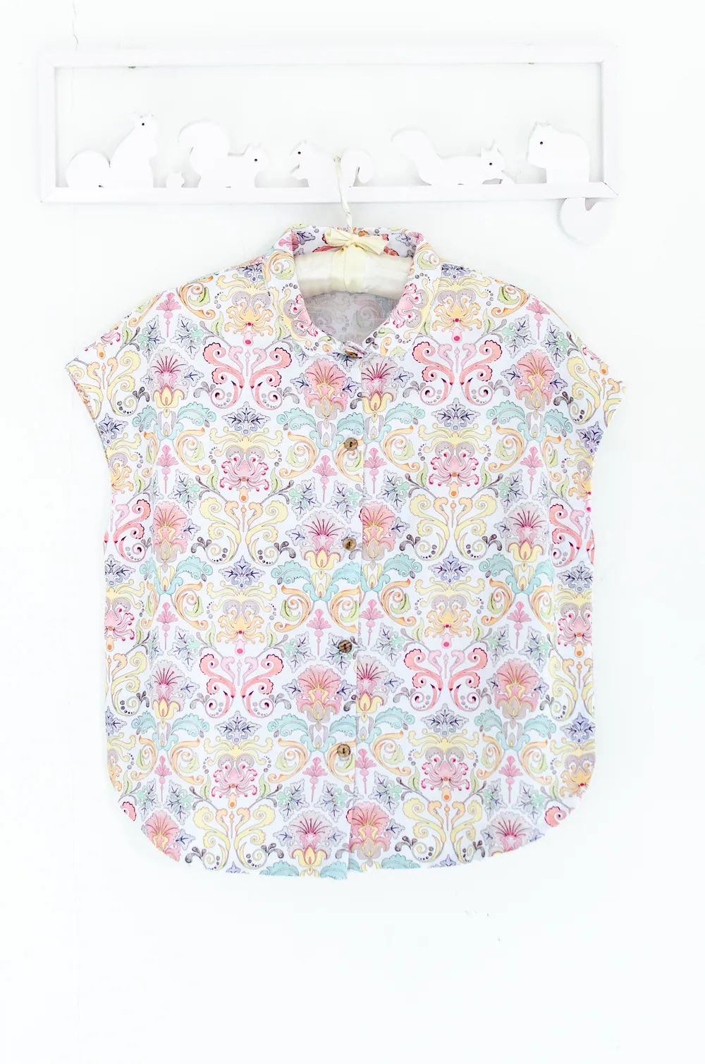 NT2484 Florentine Breezy Shirt – White