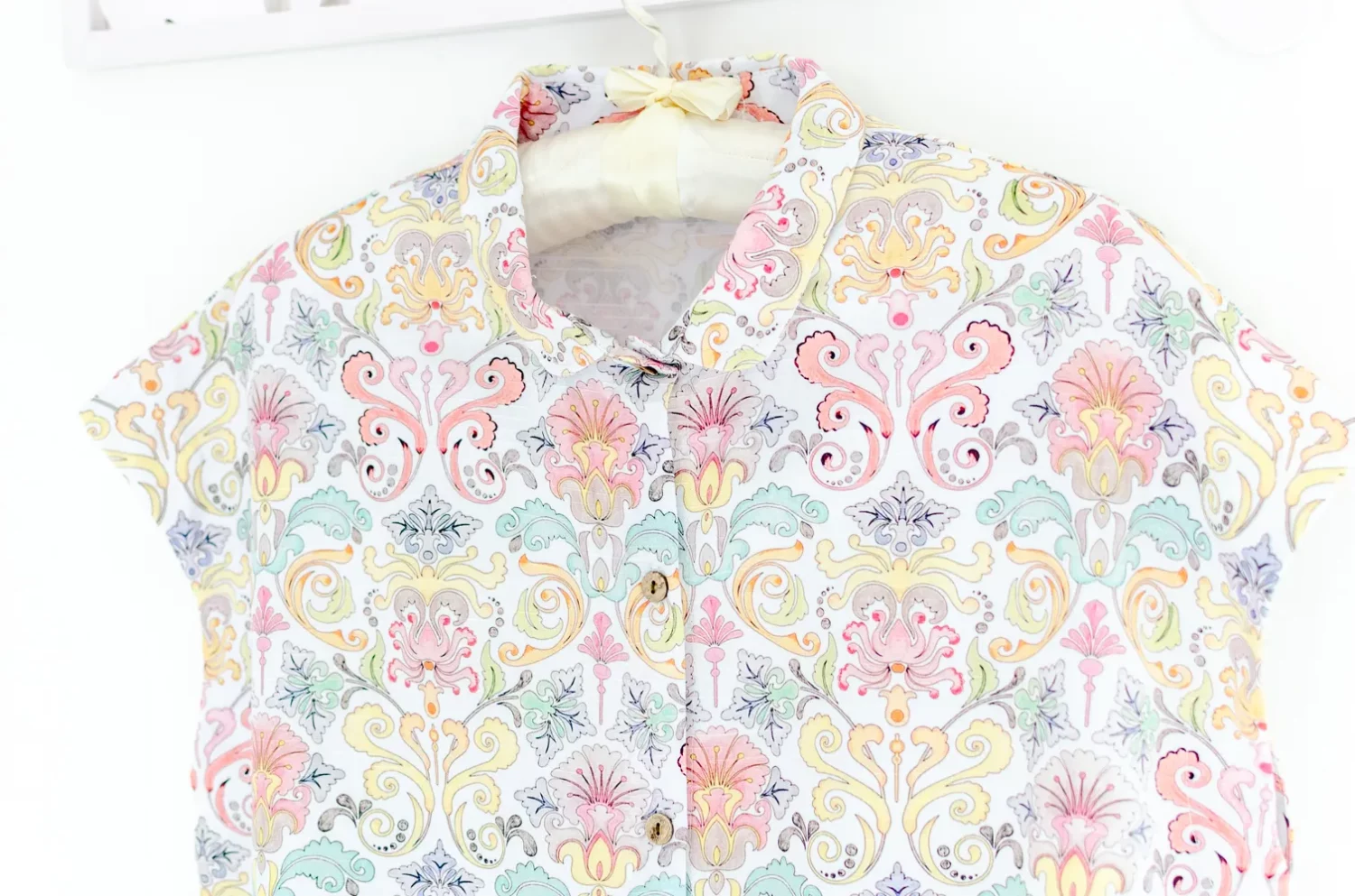 NT2484 Florentine Breezy Shirt – White - Image 2