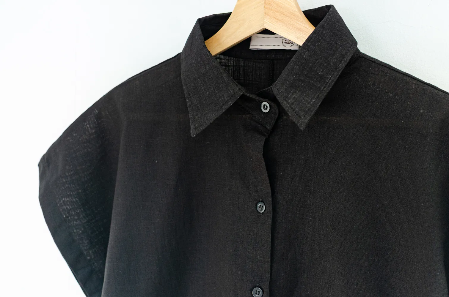 NT2518 Nightfall Shirt – Black - Image 2