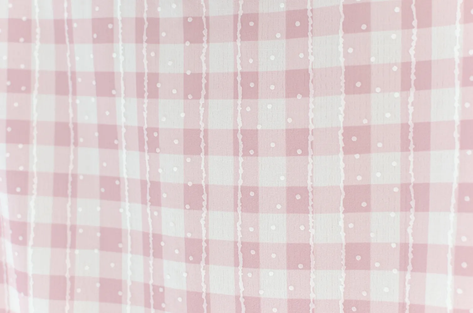 NT2519 Band Collar Icing Blouse – Gauzy Pink - Image 4