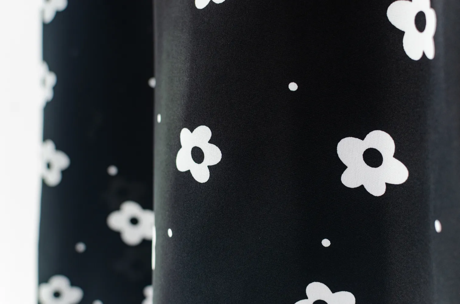 MT5139 Daisy Side Bow Blouse – Black - Image 6