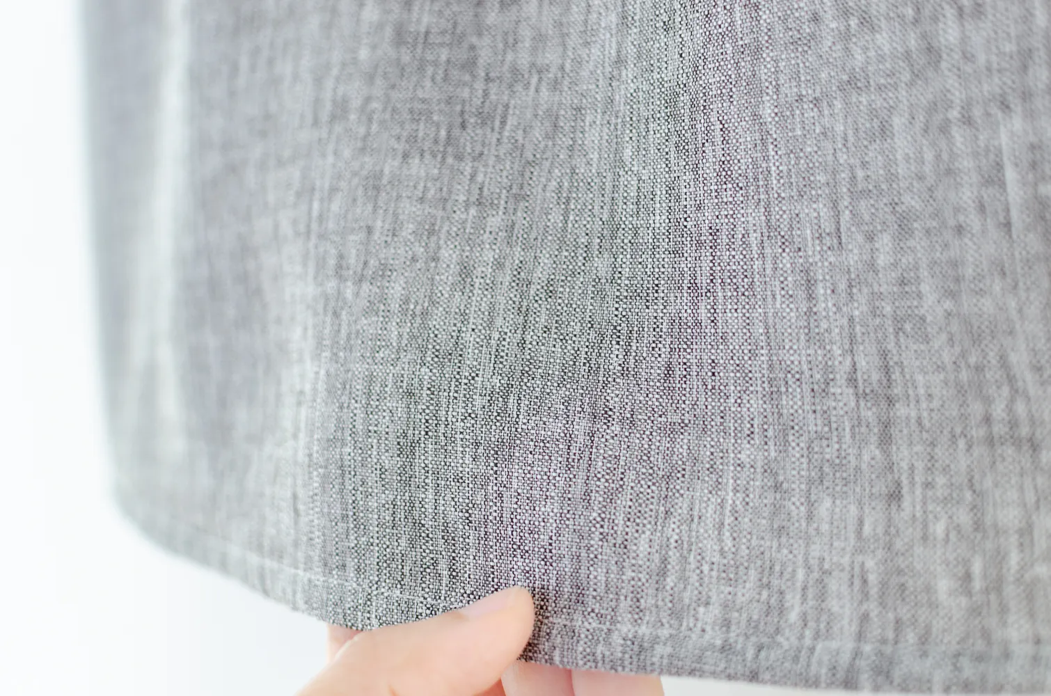 MT6906 Petal Collar Folded Sleeve Blouse – Grey Marl - Image 6