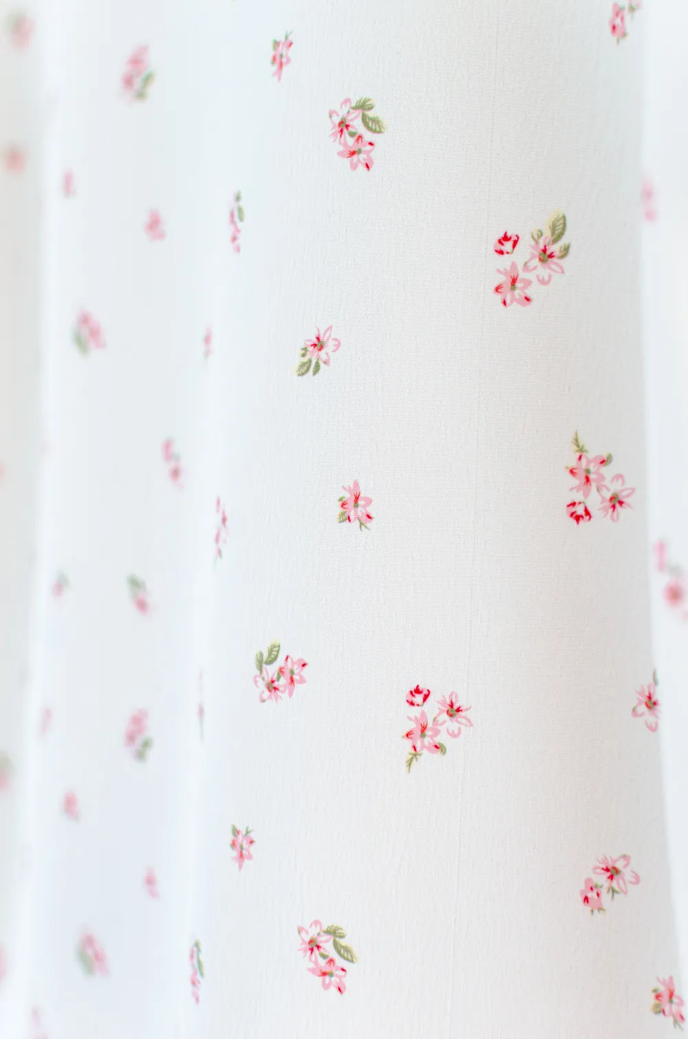 MT6210 Chinese Collar Side Slit Blouse – Blessed White - Image 6