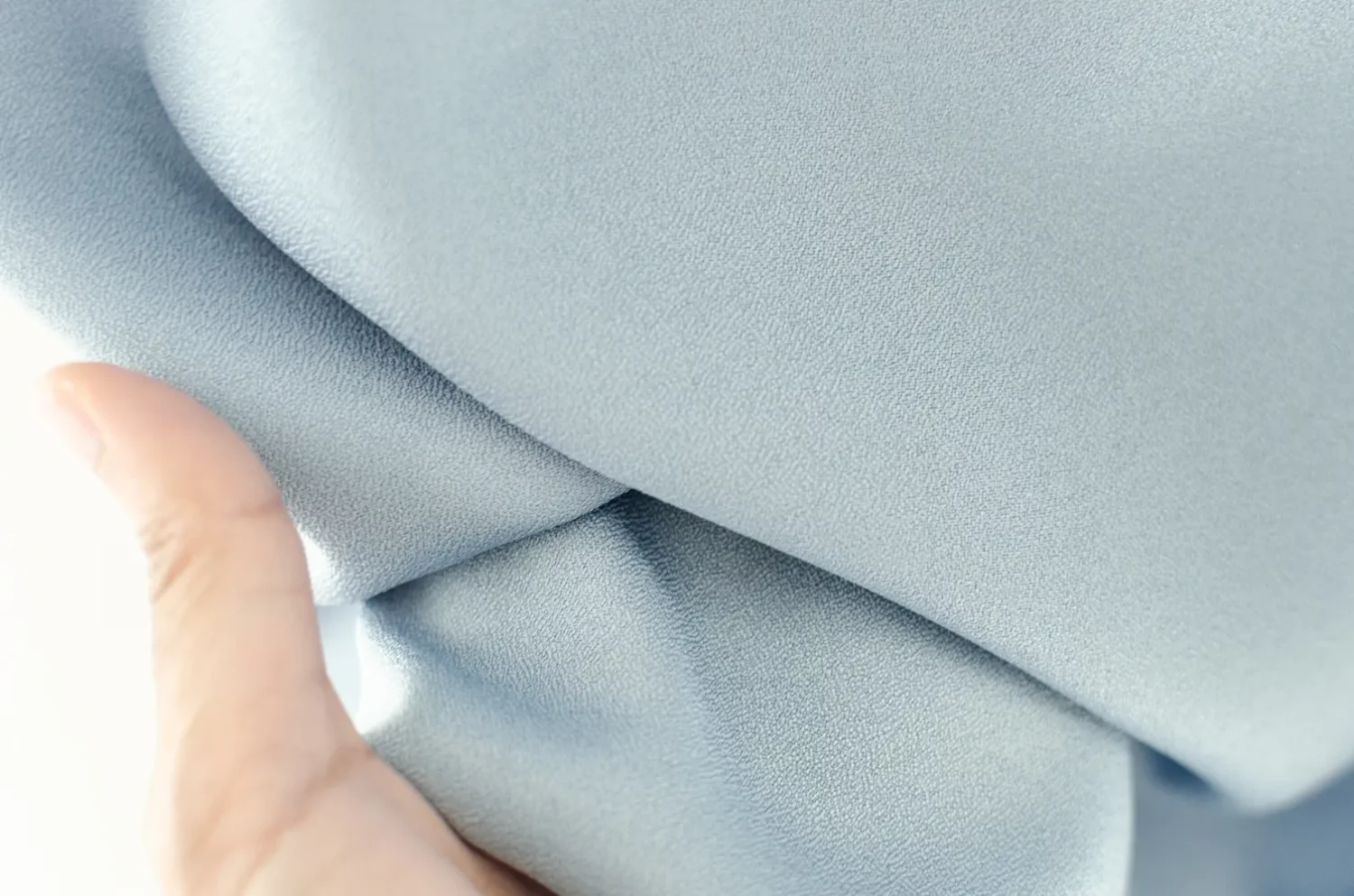 MT3100 Classic Sleeveless Blouse – Smoke Blue - Image 5
