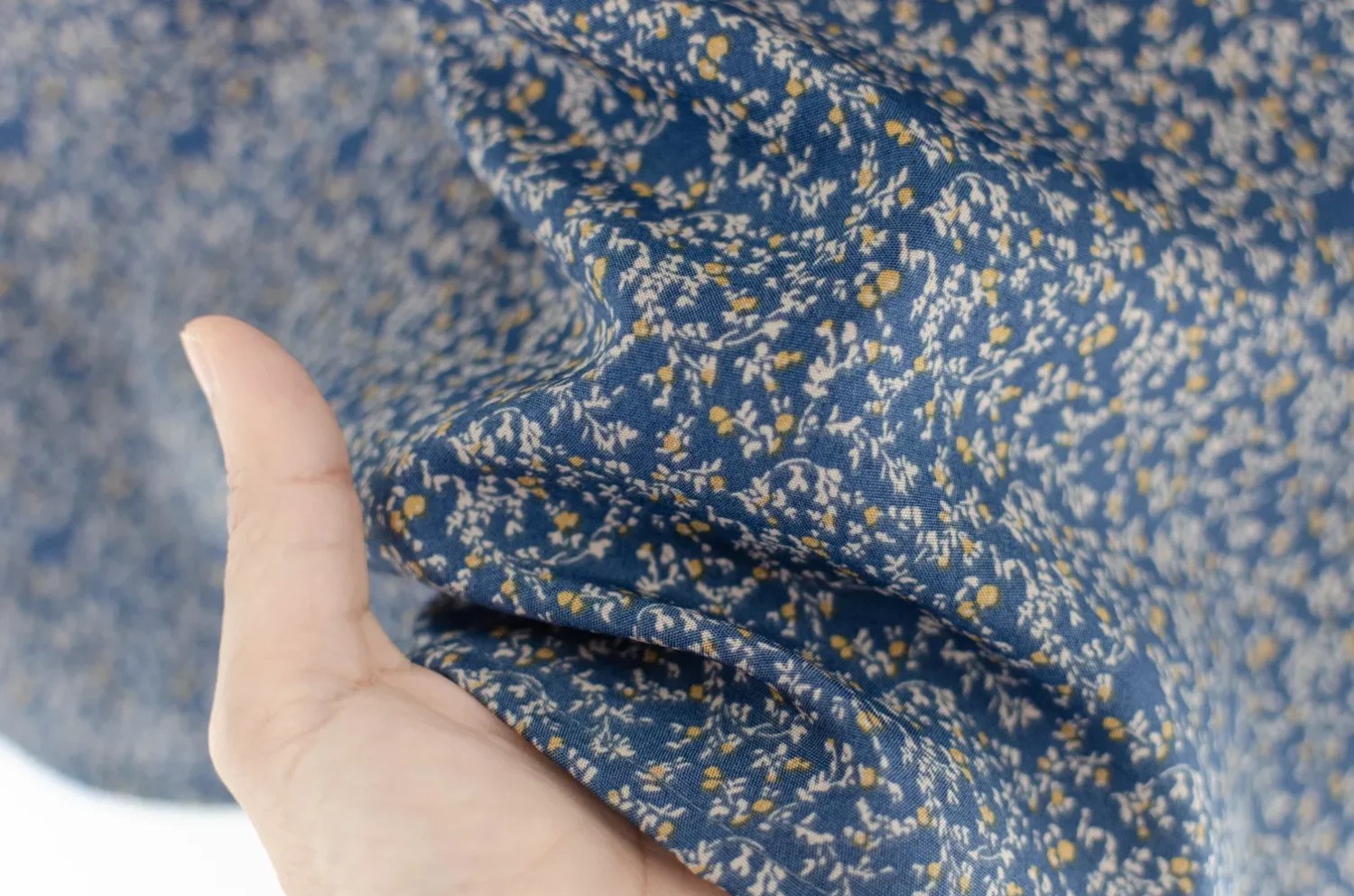 MT4101 Trimmed Peter Pan Collar Blouse – Blue Ivy - Image 7