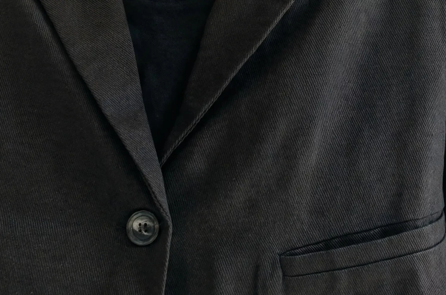 NO025 Smart Casual Blazer – Black - Image 3